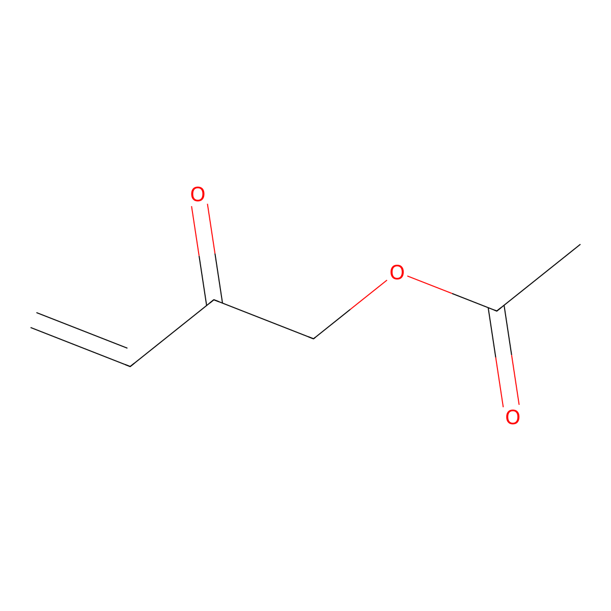Acetoxymethyl Vinyl Ketone molecular structure, CAS 38982-28-4