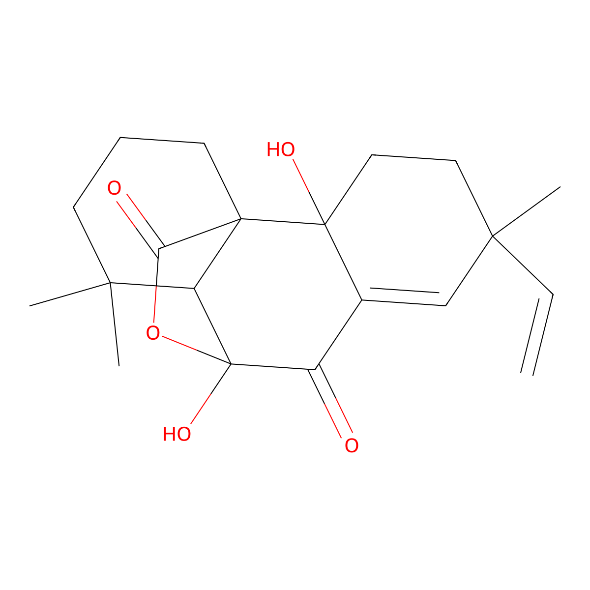 Sphaeropsidin A molecular structure, CAS 38991-80-9
