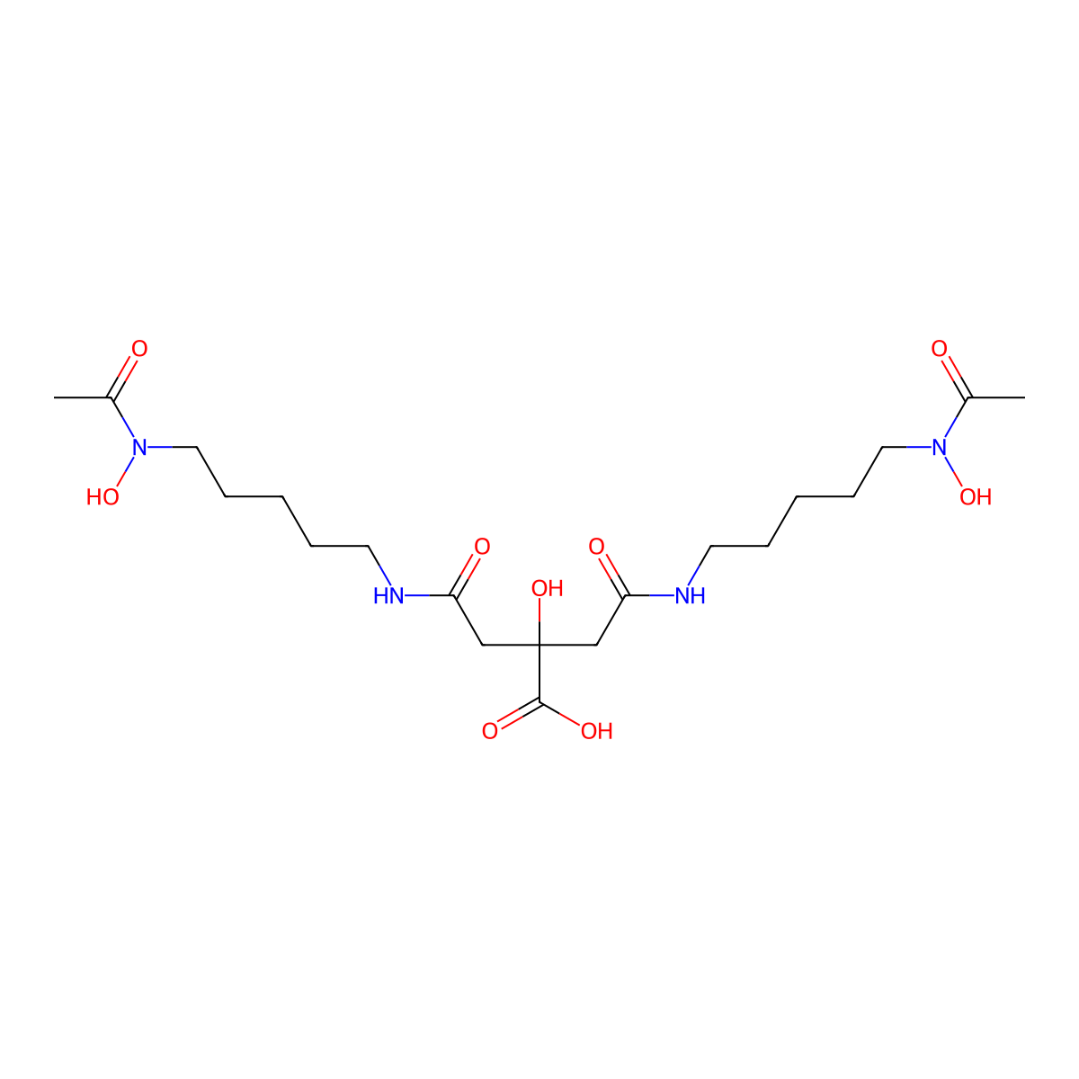 Arthrobactin molecular structure, CAS 39007-57-3