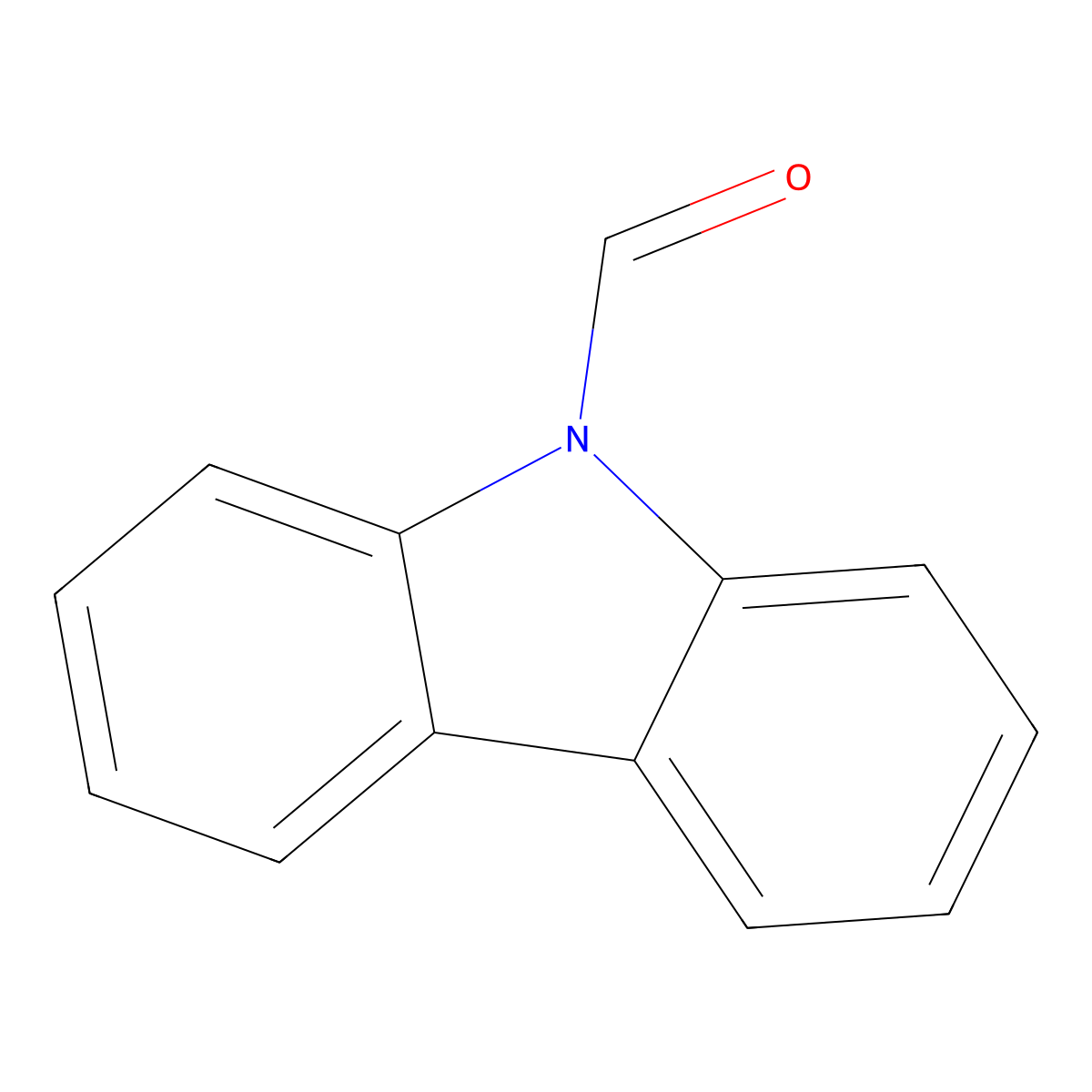 N-Formylcarbazole molecular structure, CAS 39027-95-7