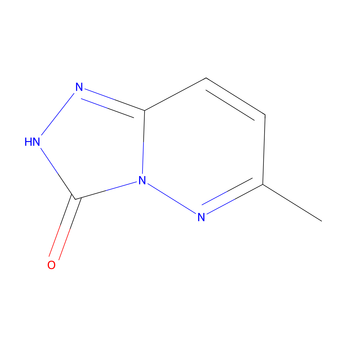 6-Methyl-[1,2,4]triazolo[4,3-b]pyridazin-3(2H)-one molecular structure, CAS 39030-53-0