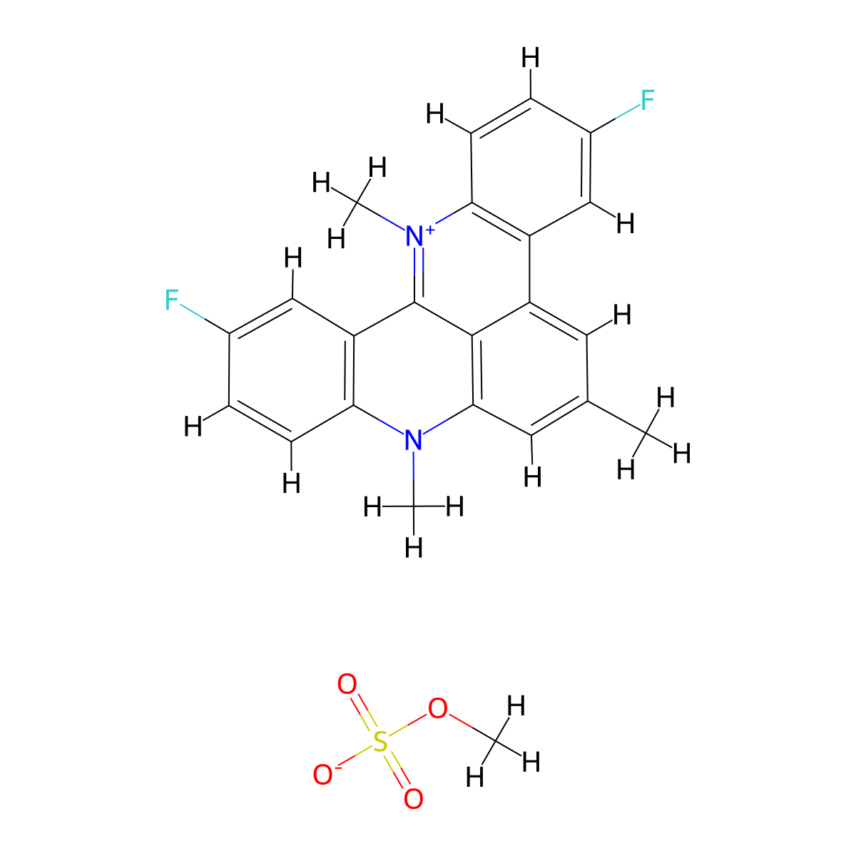 RHPS 4 methosulfate molecular structure, CAS 390362-78-4