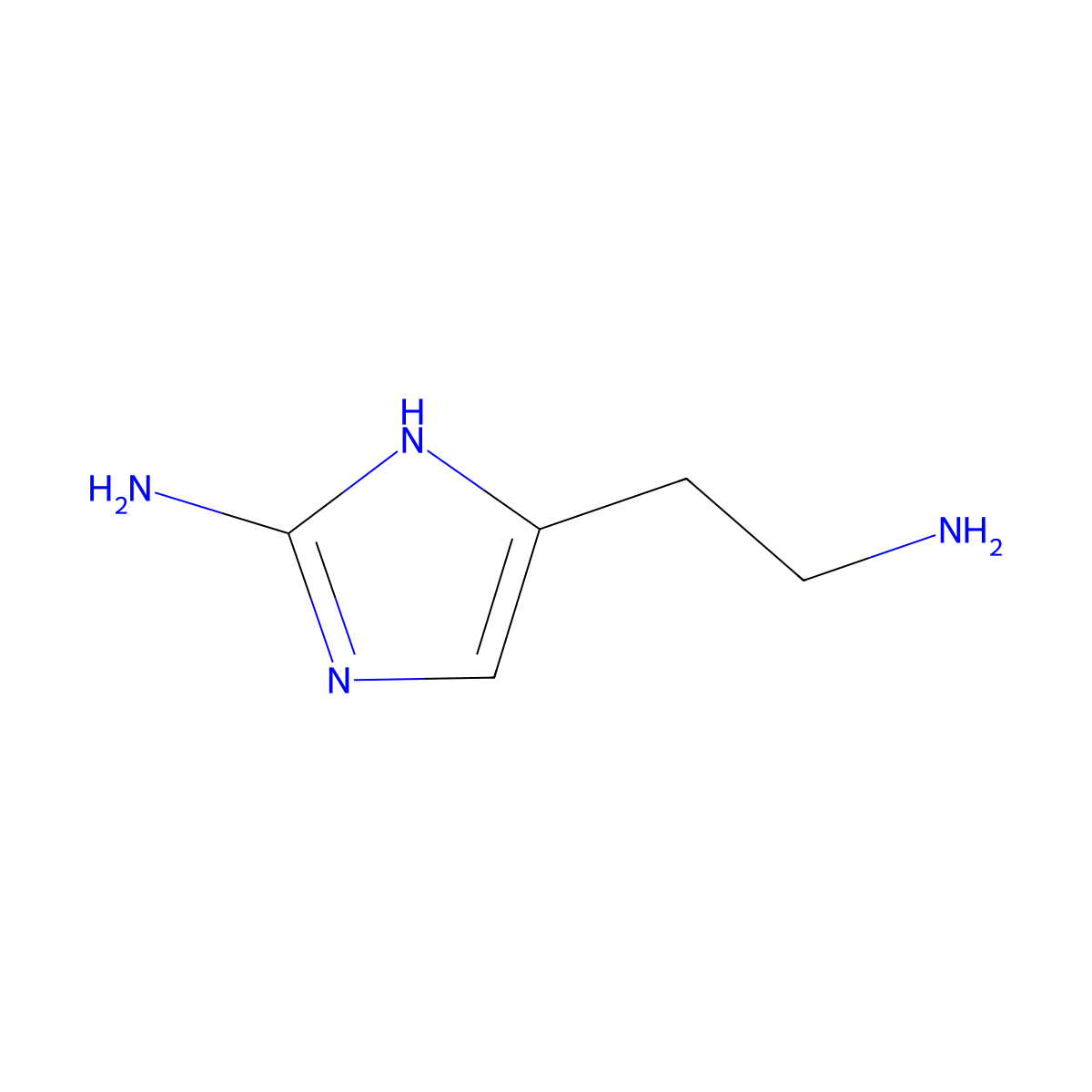 2-Aminohistamine molecular structure, CAS 39050-13-0