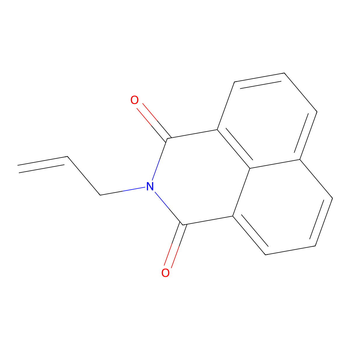 2-allyl-1H-benzo[de]isoquinoline-1,3(2H)-dione molecular structure, CAS 39061-42-2