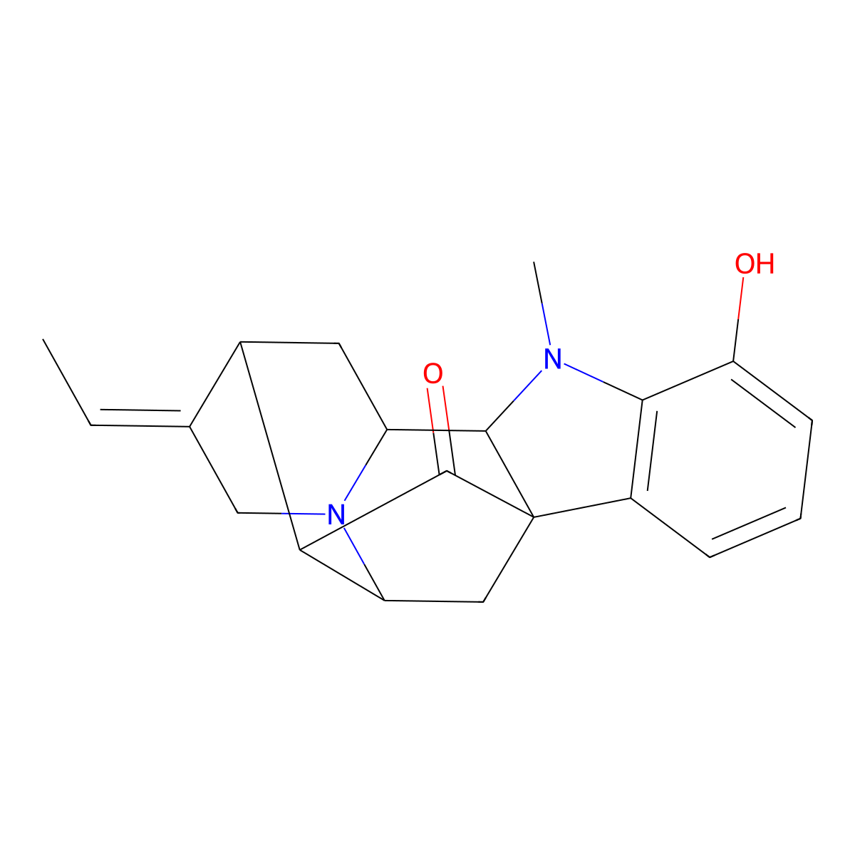 Mitoridine molecular structure, CAS 3911-19-1