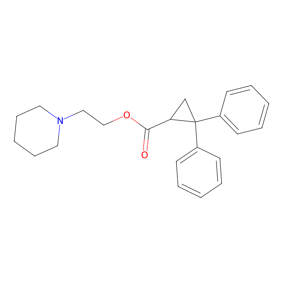 Pituxate molecular structure, CAS 39123-11-0