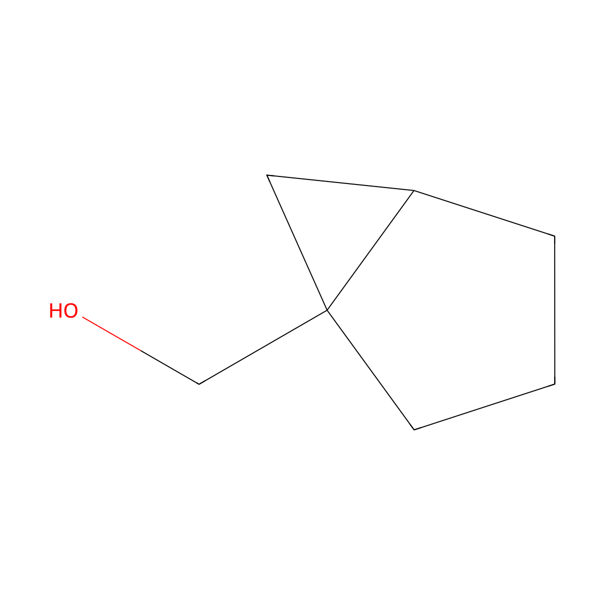 {Bicyclo[3.1.0]hexan-1-yl}methanol molecular structure, CAS 3915-78-4