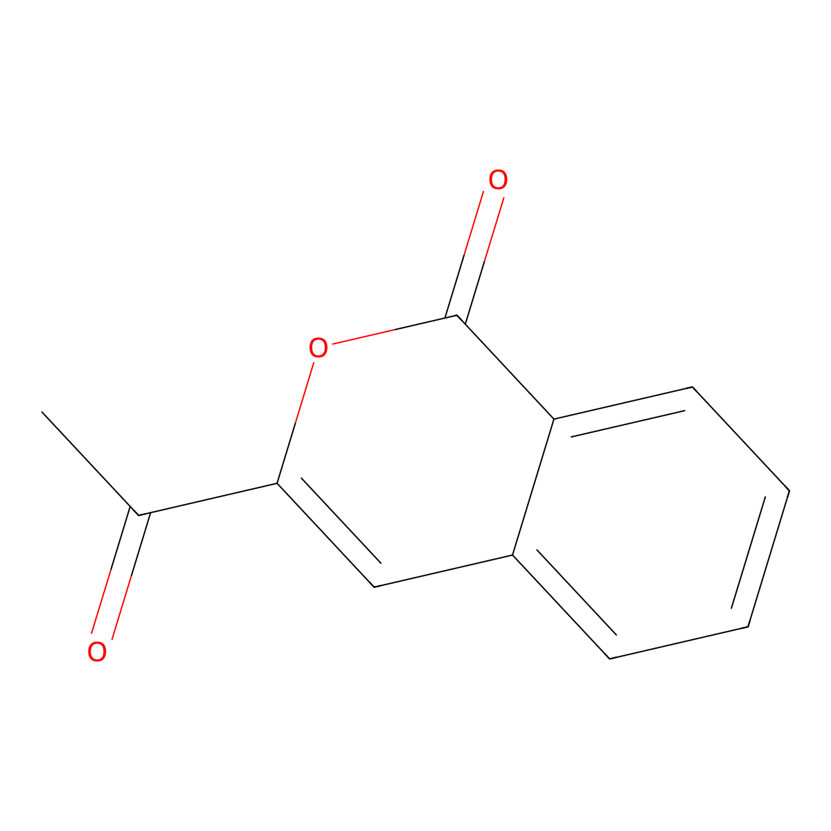 3-Acetyl-1h-isochromen-1-one molecular structure, CAS 39153-93-0