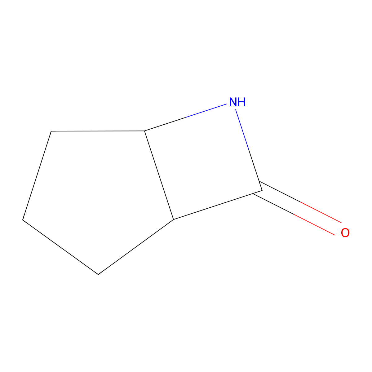 (1R,5S)-6-azabicyclo[3.2.0]heptan-7-one molecular structure, CAS 39155-94-7