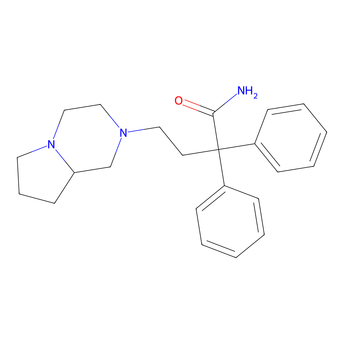Pirolazamide molecular structure, CAS 39186-49-7