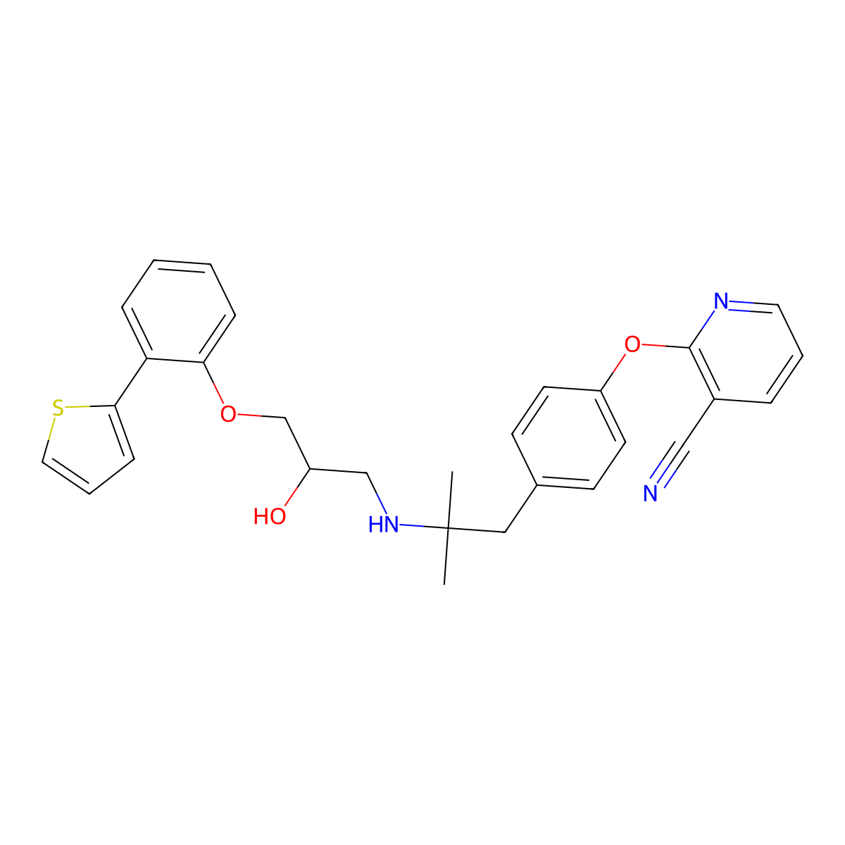 Lubabegron molecular structure, CAS 391920-32-4