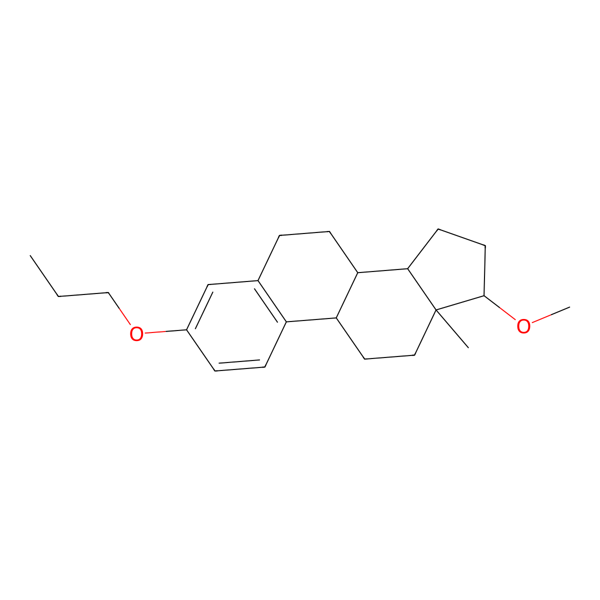 Promestriene molecular structure, CAS 39219-28-8