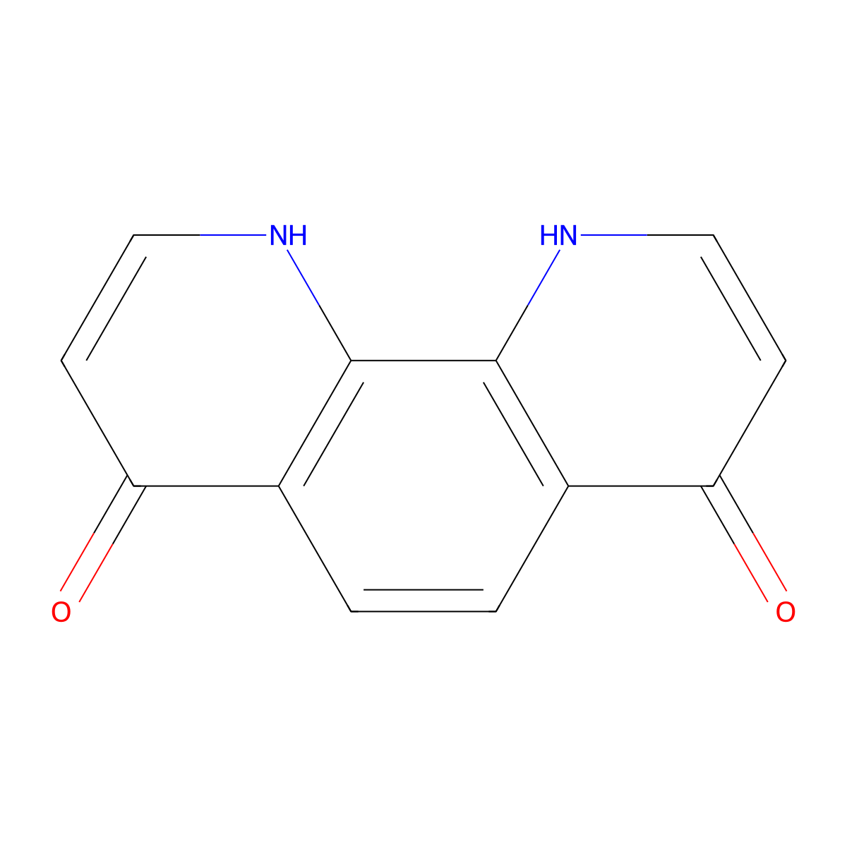 1,10-Phenanthroline-4,7-diol molecular structure, CAS 3922-40-5