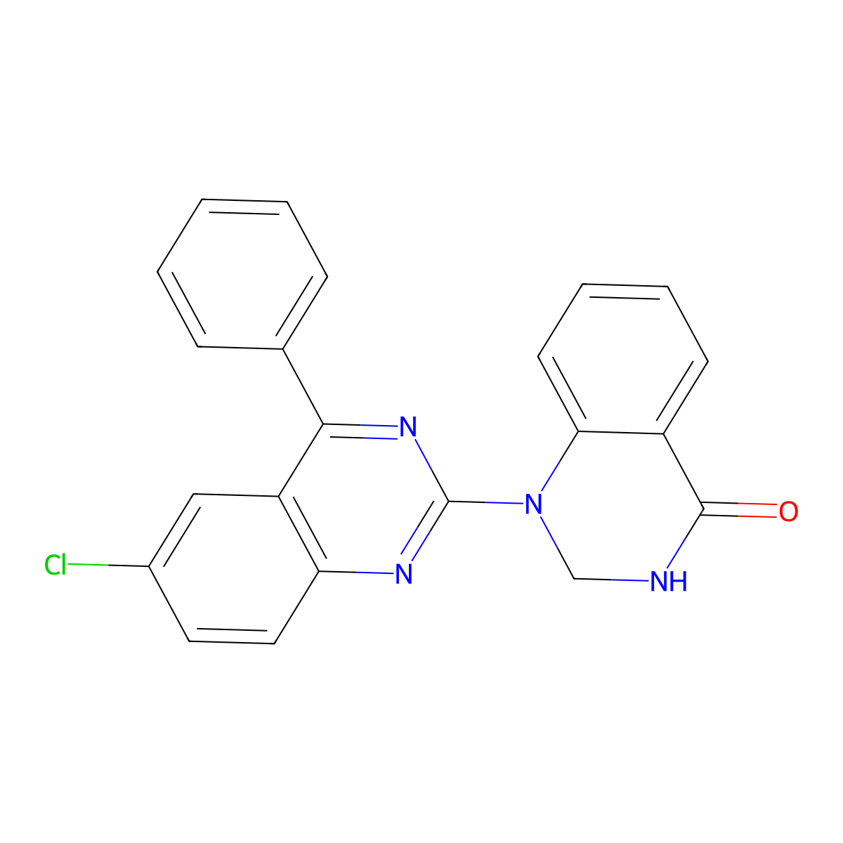 1-(6-Chloro-4-phenylquinazolin-2-yl)-2,3-dihydroquinazolin-4-one molecular structure, CAS 392246-99-0