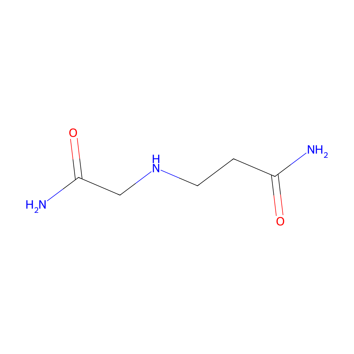 3-[(Carbamoylmethyl)amino]propanamide molecular structure, CAS 392315-57-0