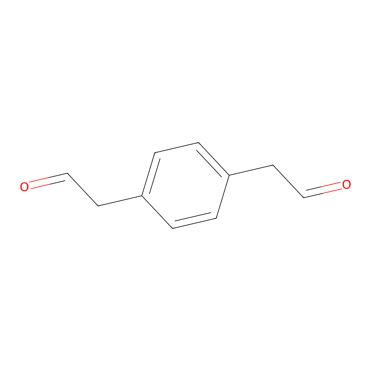 2-[4-(2-Oxoethyl)phenyl]acetaldehyde molecular structure, CAS 39246-00-9