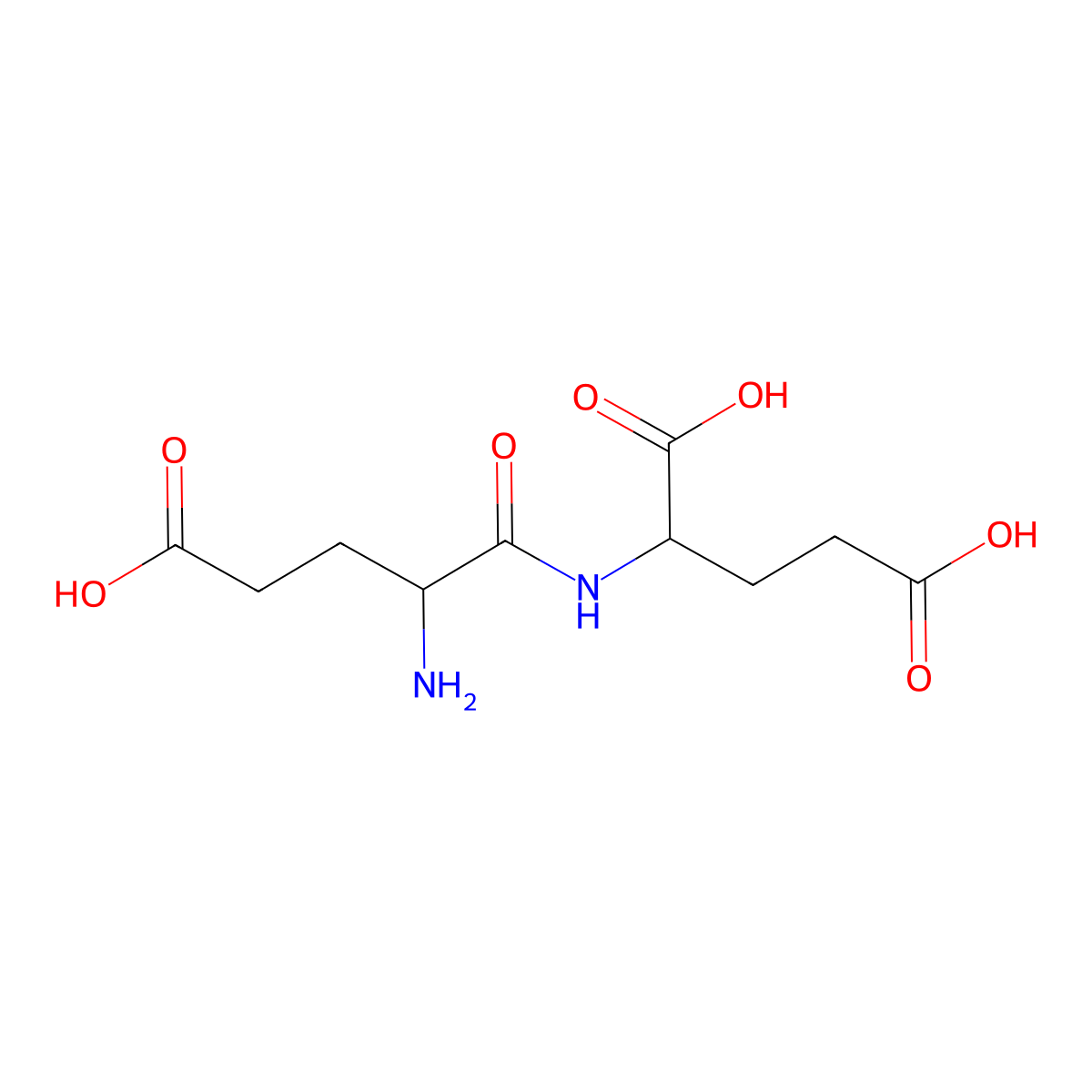 Glu-Glu molecular structure, CAS 3929-61-1