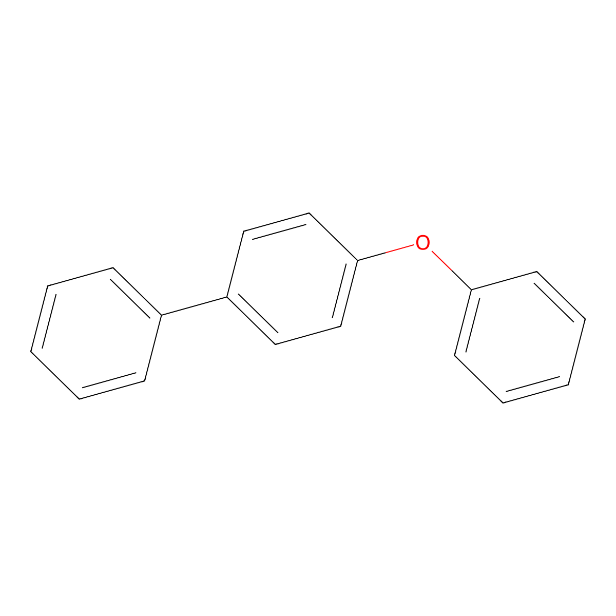 1-Phenoxy-4-phenylbenzene molecular structure, CAS 3933-94-6