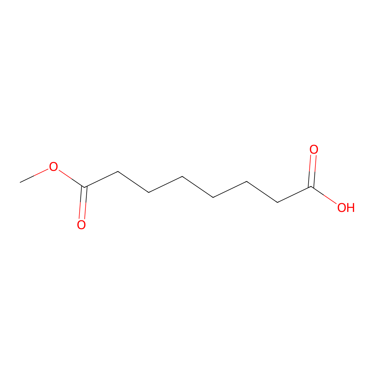8-Methoxy-8-oxooctanoic acid molecular structure, CAS 3946-32-5