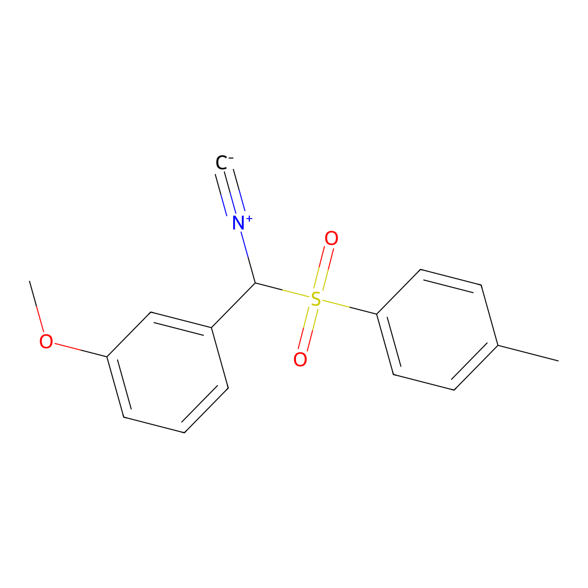a-Tosyl-(3-methoxybenzyl) isocyanide molecular structure, CAS 394655-17-5