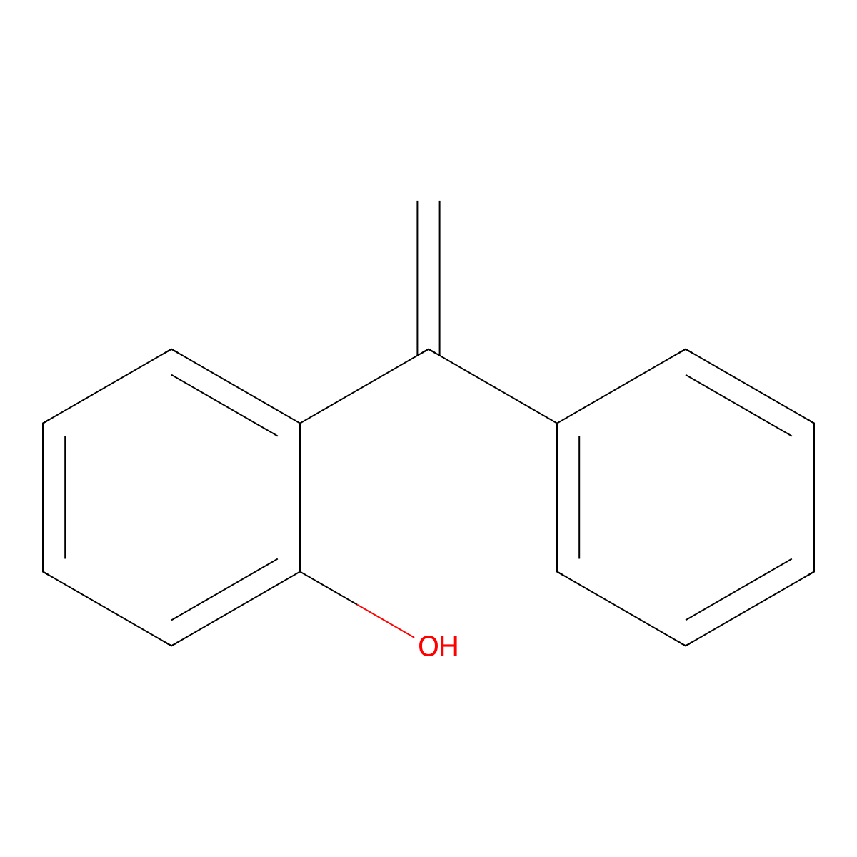 2-(1-Phenylethenyl)phenol molecular structure, CAS 39477-86-6