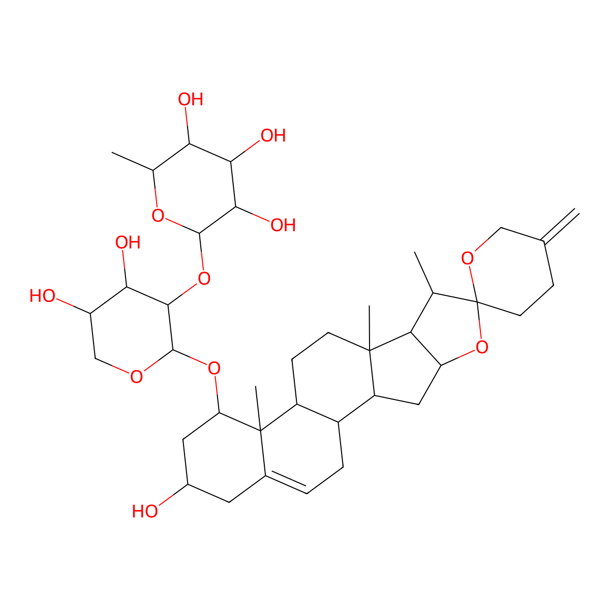 Desglucoruscin molecular structure, CAS 39491-37-7