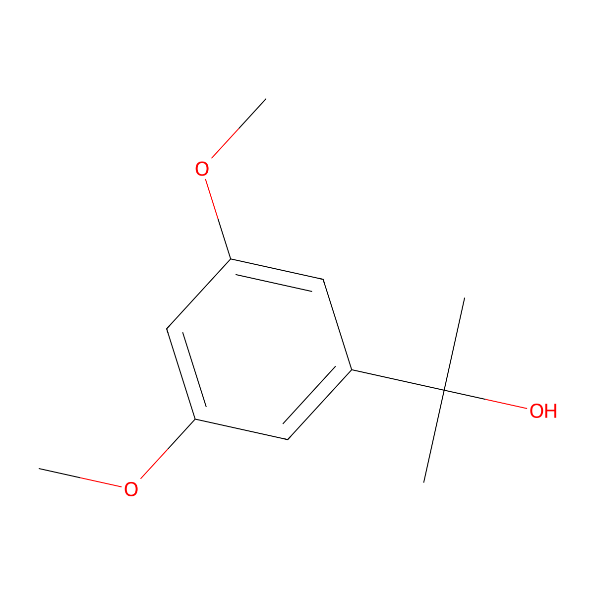 2-(3,5-Dimethoxyphenyl)propan-2-ol molecular structure, CAS 39507-96-5