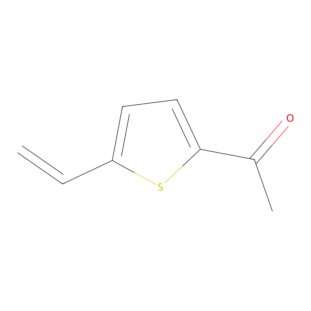 1-(5-Ethenylthiophen-2-yl)ethan-1-one molecular structure, CAS 395083-12-2