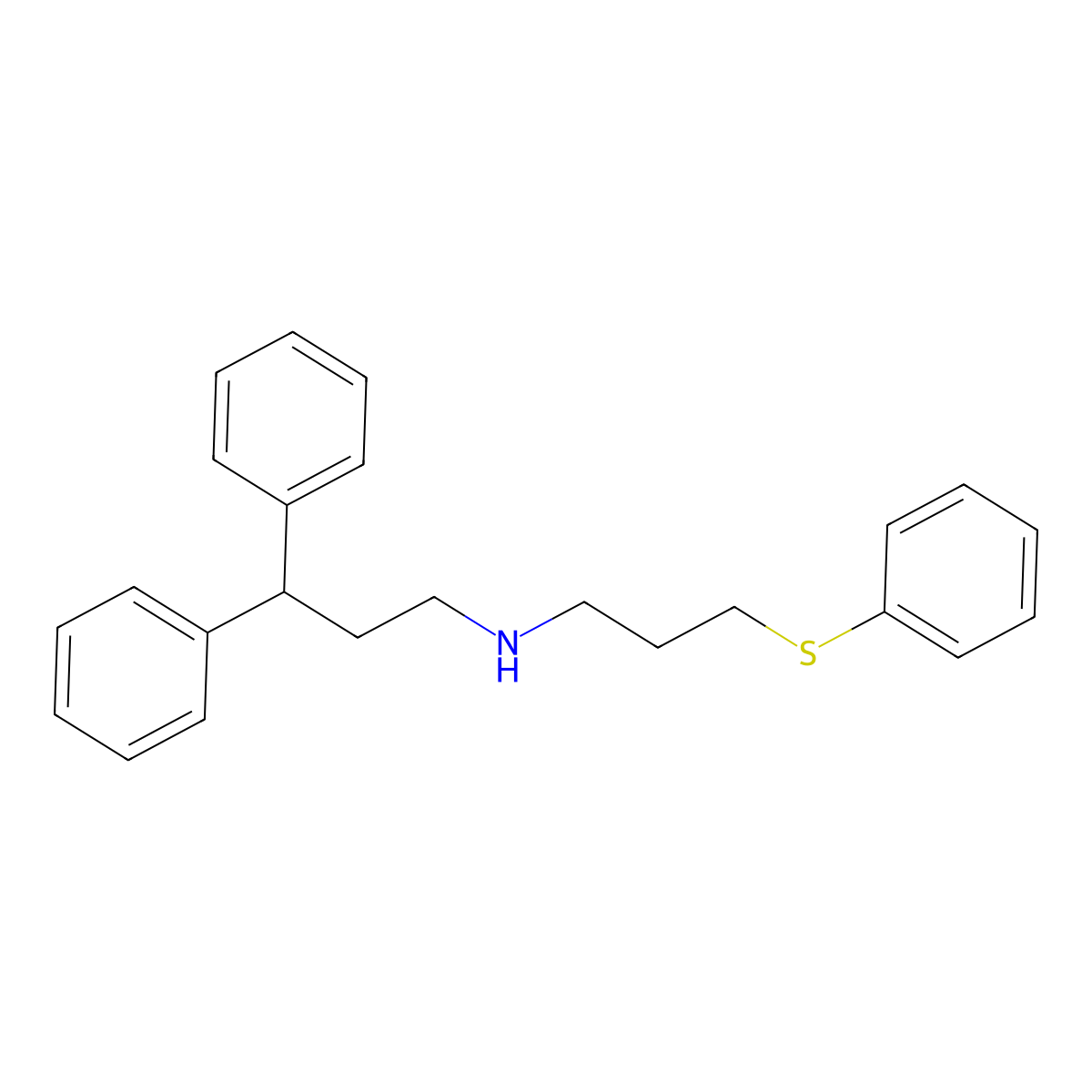 Tiopropamine molecular structure, CAS 39516-21-7
