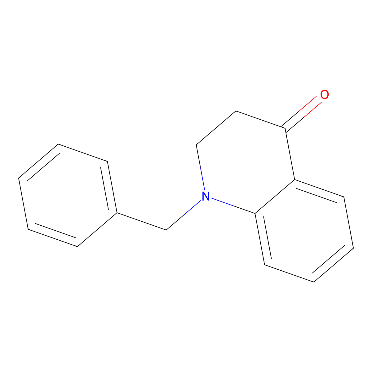 1-Benzyl-1,2,3,4-tetrahydroquinolin-4-one molecular structure, CAS 3954-48-1