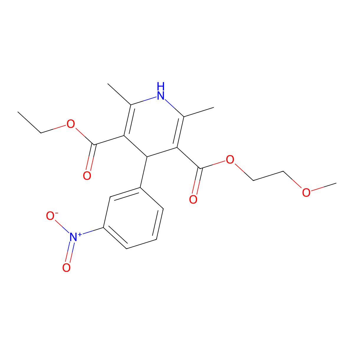 Nitrendipine Impurity 17 molecular structure, CAS 39562-75-9
