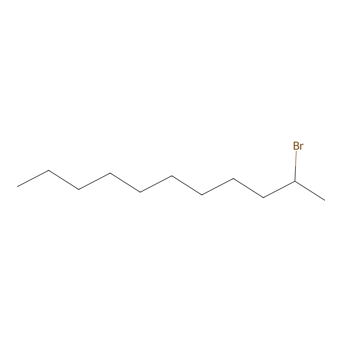 2-Bromoundecane molecular structure, CAS 39563-54-7
