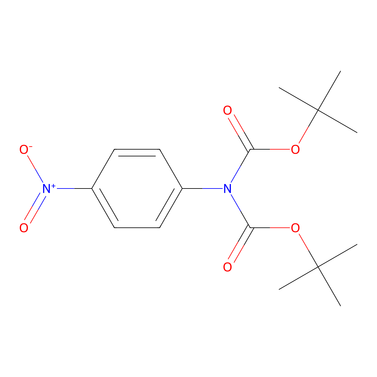 N,N-DI-Boc-4-nitroaniline molecular structure, CAS 395639-03-9