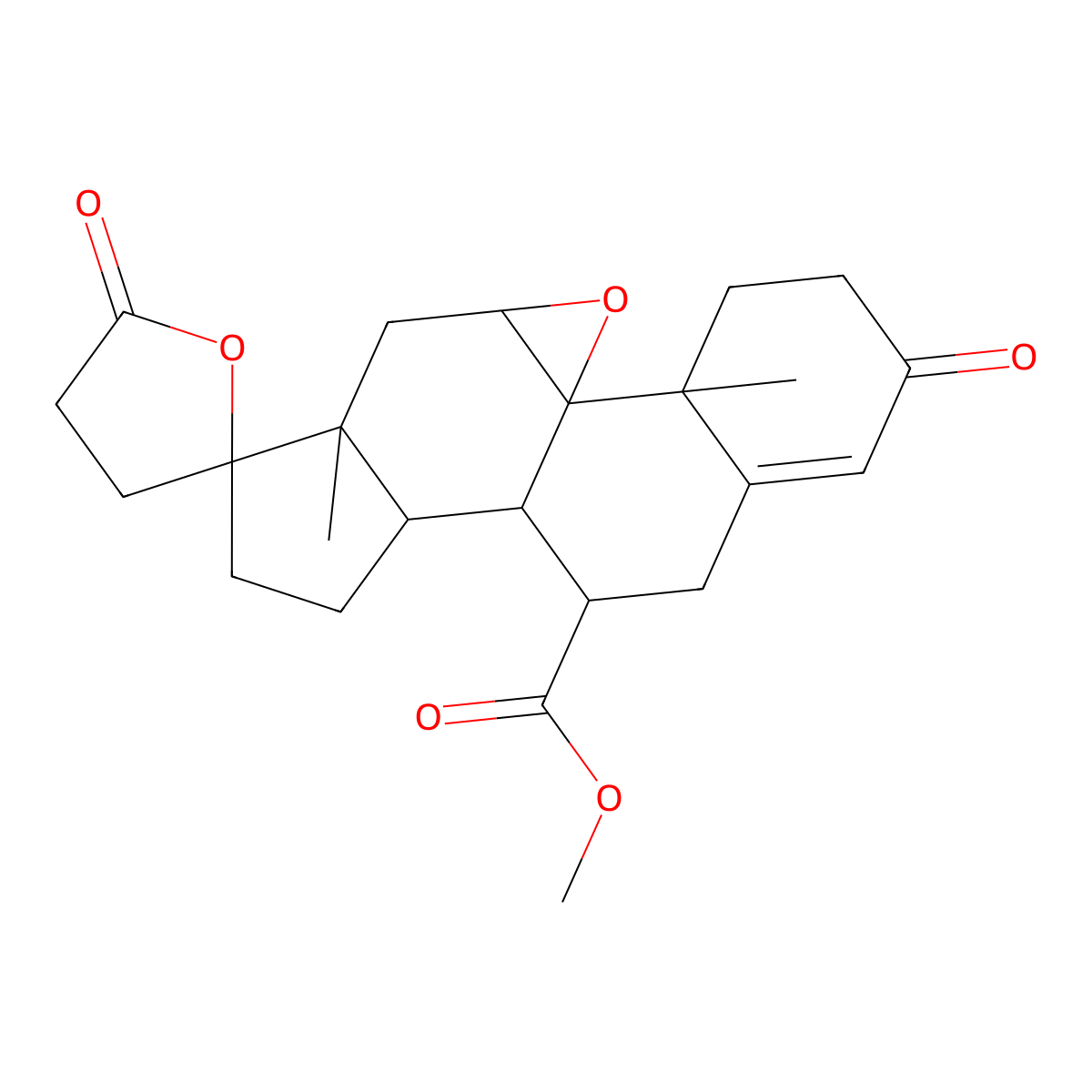 Eplerenone Impurity 5 molecular structure, CAS 395665-48-2