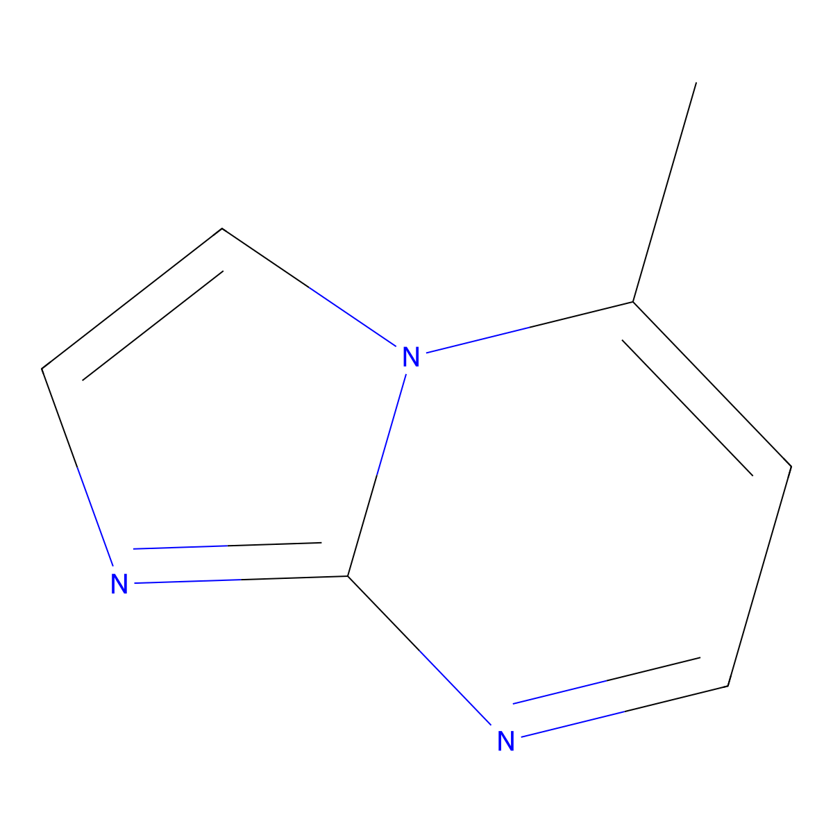 5-Methylimidazo[1,2-a]pyrimidine molecular structure, CAS 39567-69-6