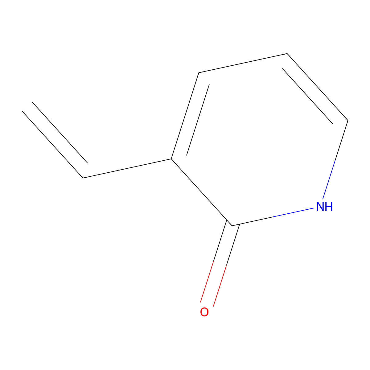 3-Ethenylpyridin-2(1H)-one molecular structure, CAS 395681-47-7