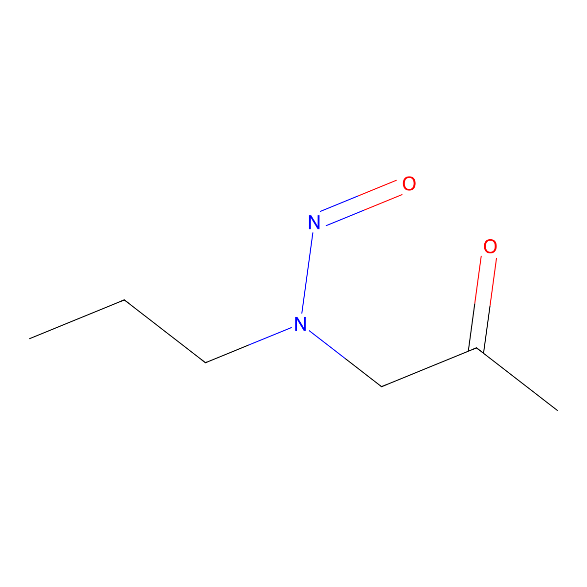 1-(Nitrosopropylamino)-2-propanone molecular structure, CAS 39603-54-8