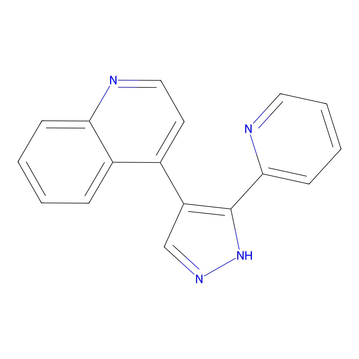 Ly-364947 molecular structure, CAS 396129-53-6