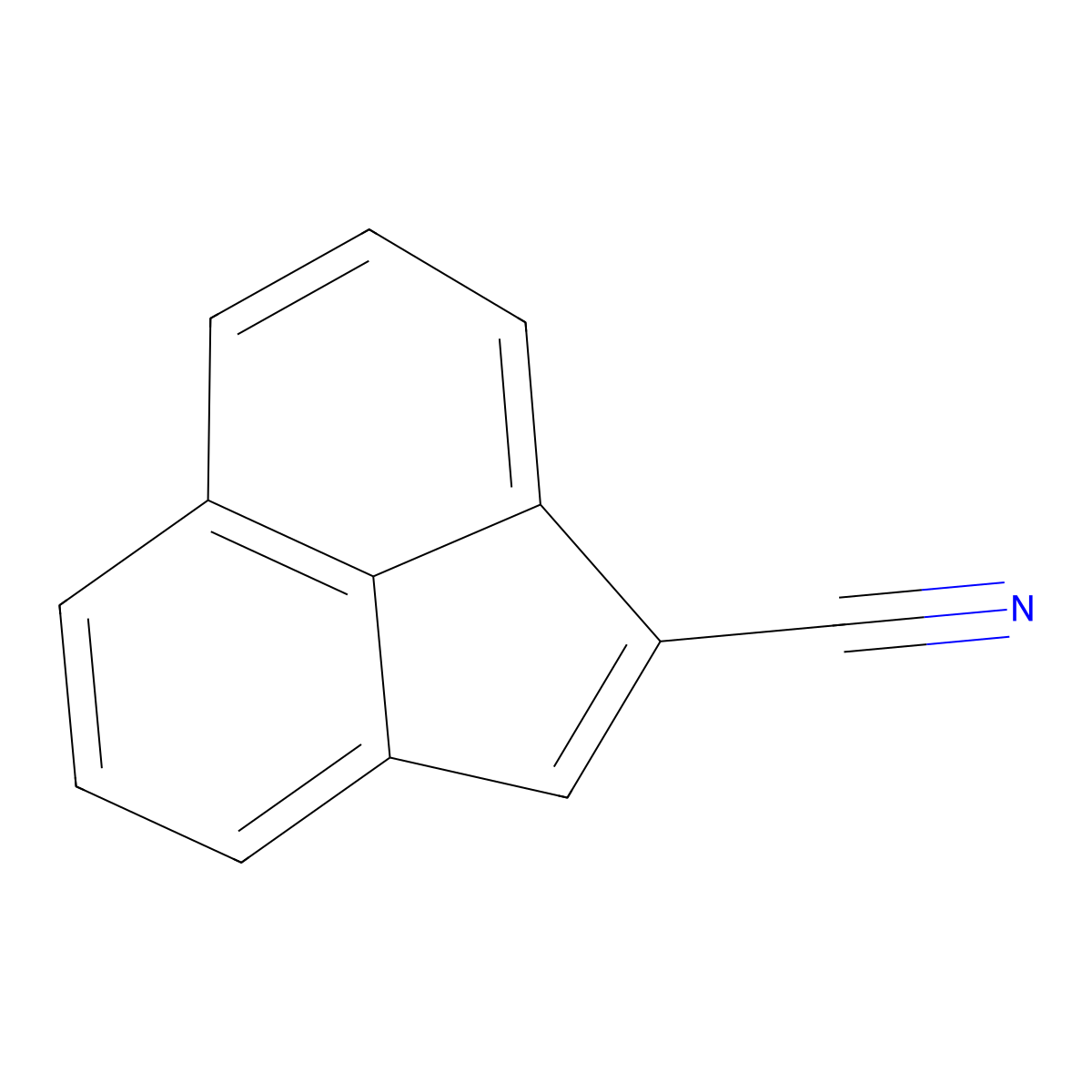 1-Cyanoacenaphthylene molecular structure, CAS 39653-72-0