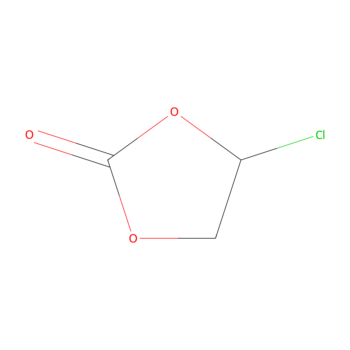4-Chloro-1,3-dioxolan-2-one molecular structure, CAS 3967-54-2