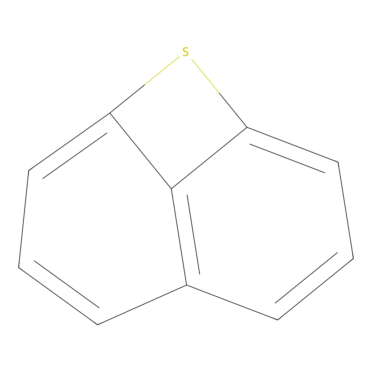 Naphtho(1,8-bc)thiete molecular structure, CAS 3968-63-6
