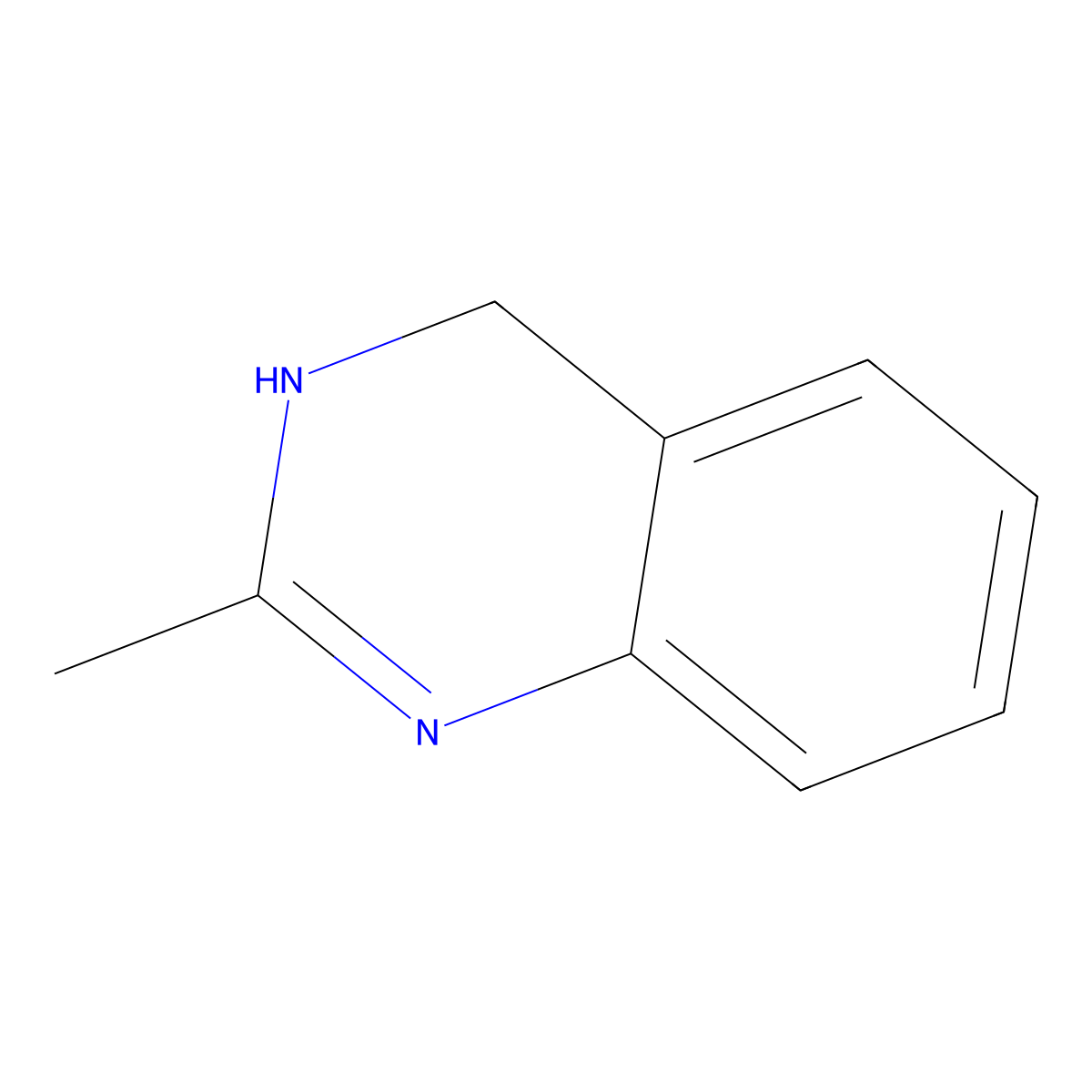 2-Methyl-3,4-dihydroquinazoline molecular structure, CAS 39696-32-7
