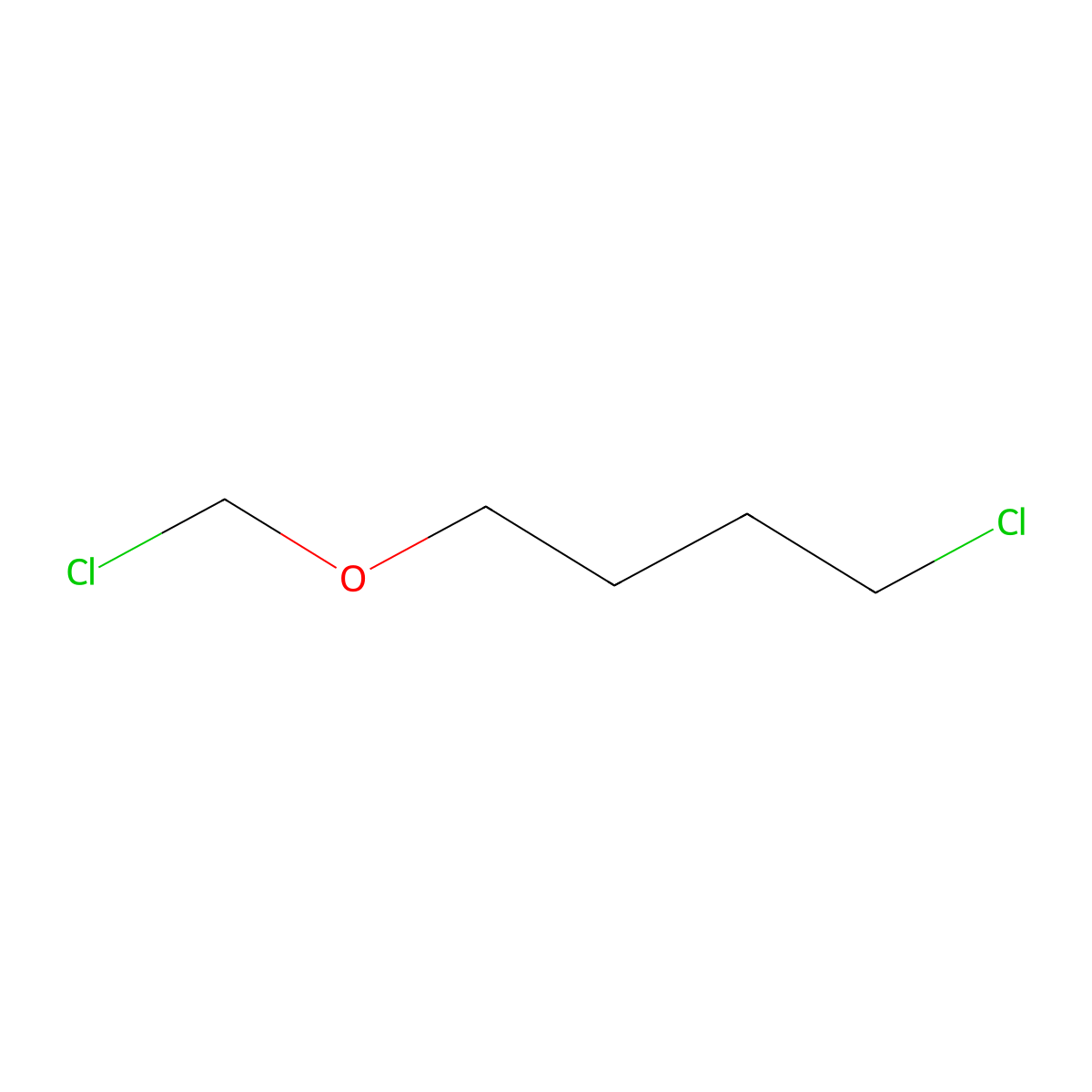 1-Chloro-4-(chloromethoxy)butane molecular structure, CAS 3970-17-0