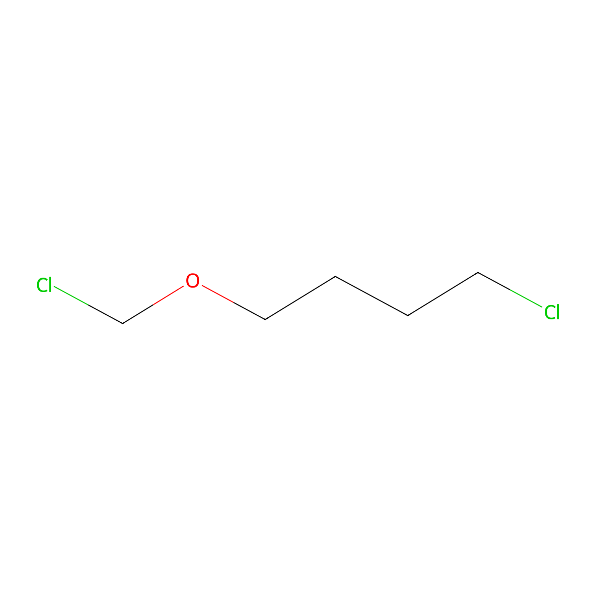 1-Chloro-4-(chloromethoxy)butane molecular structure, CAS 3970-17-0