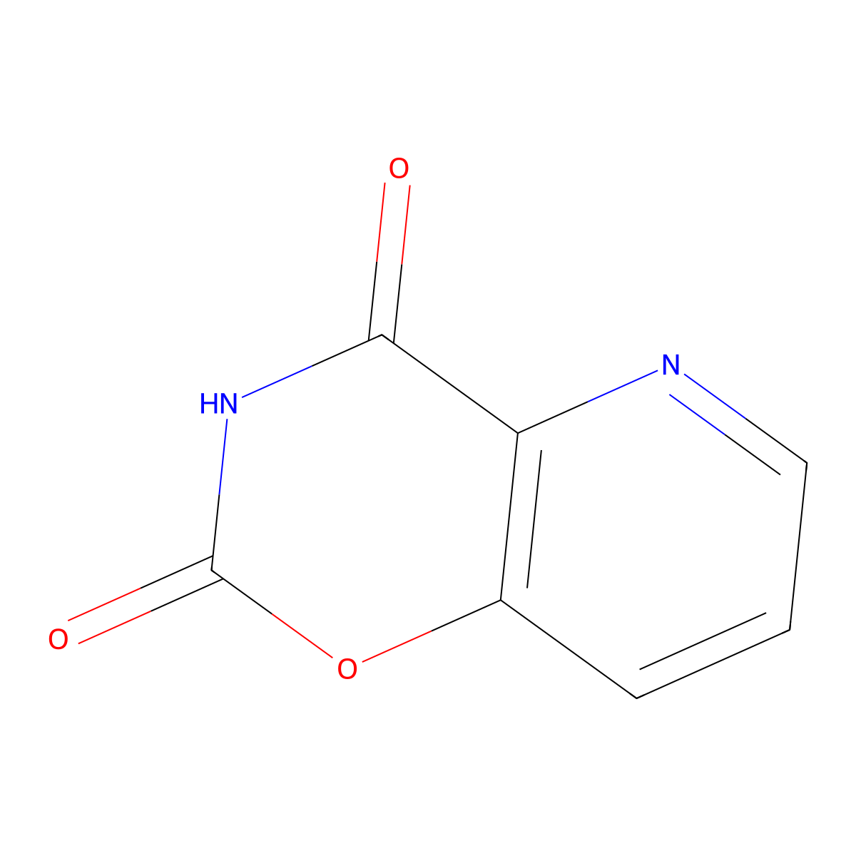 2H-pyrido[2,3-e]-1,3-oxazine-2,4(3H)-dione molecular structure, CAS 3971-76-4