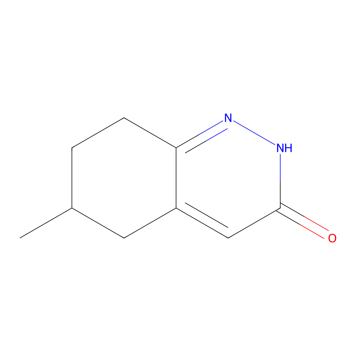 6-Methyl-2,3,5,6,7,8-hexahydrocinnolin-3-one molecular structure, CAS 39716-44-4