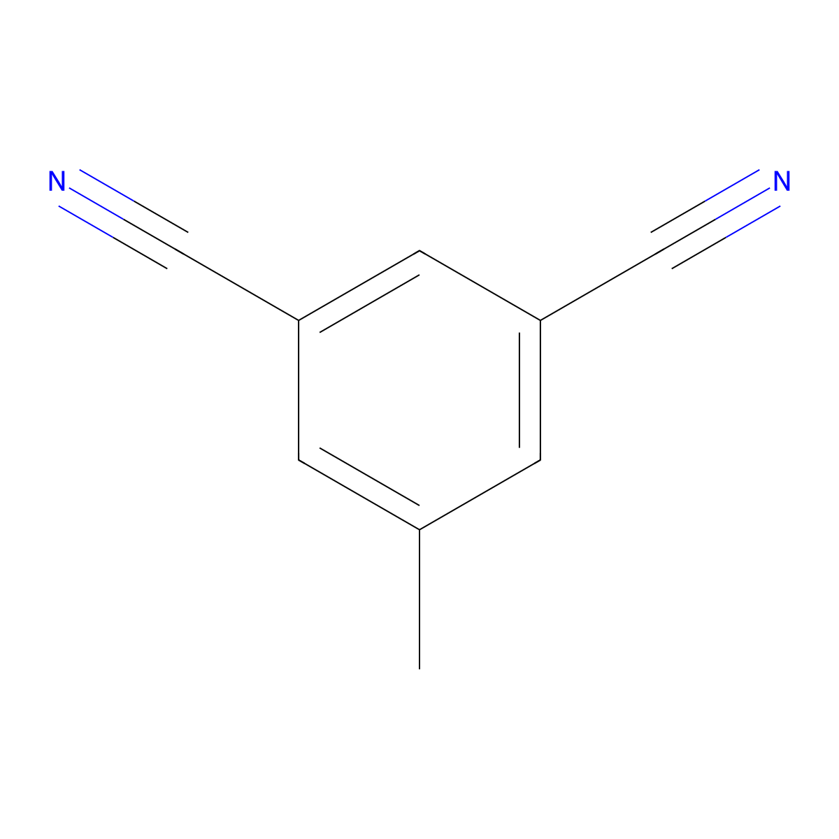 5-Methylisophthalonitrile molecular structure, CAS 39718-07-5