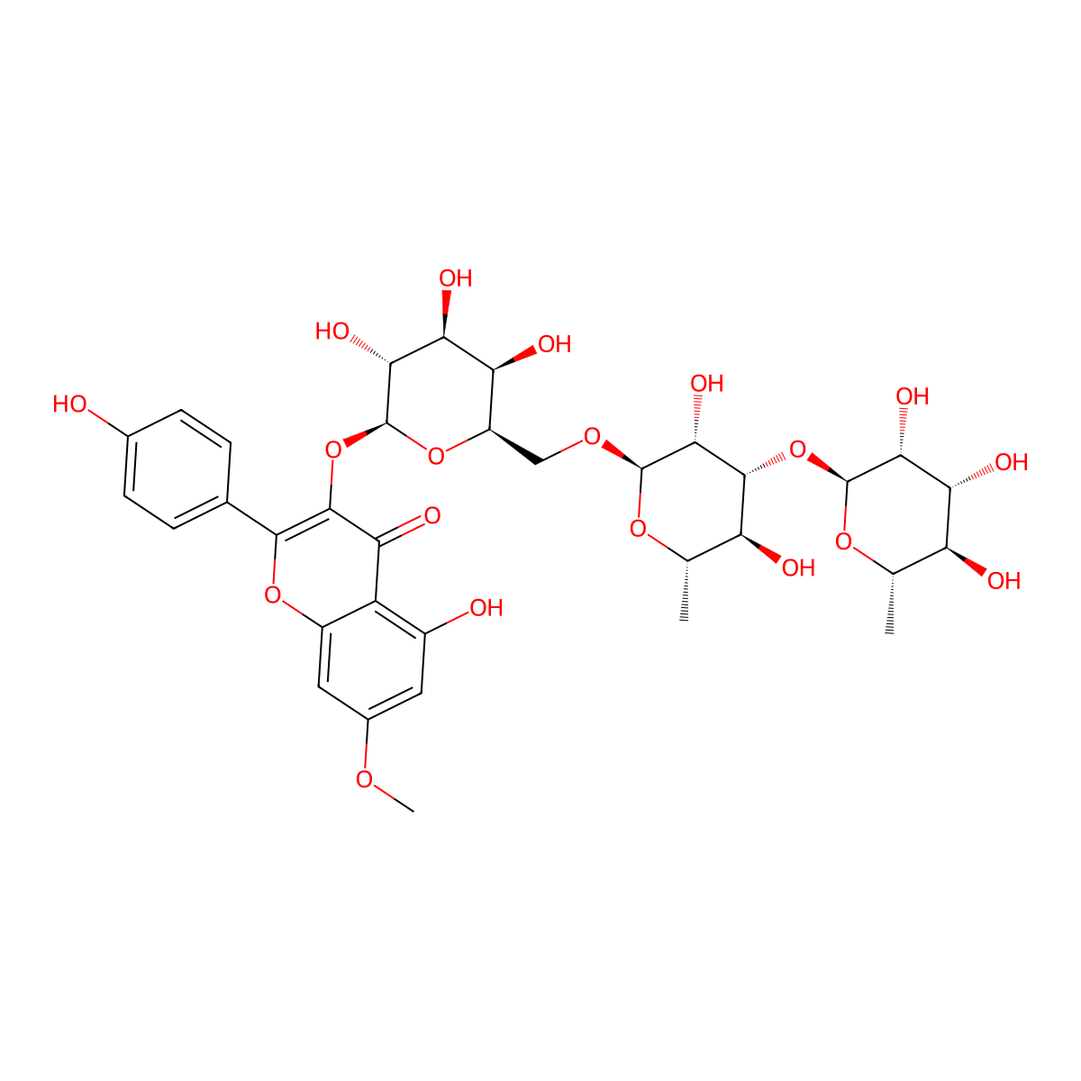 Catharticin molecular structure, CAS 39723-40-5