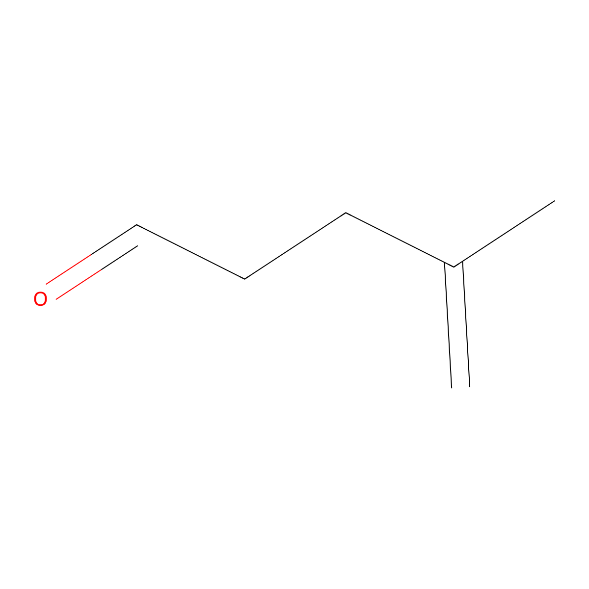 4-Methylpent-4-enal molecular structure, CAS 3973-43-1