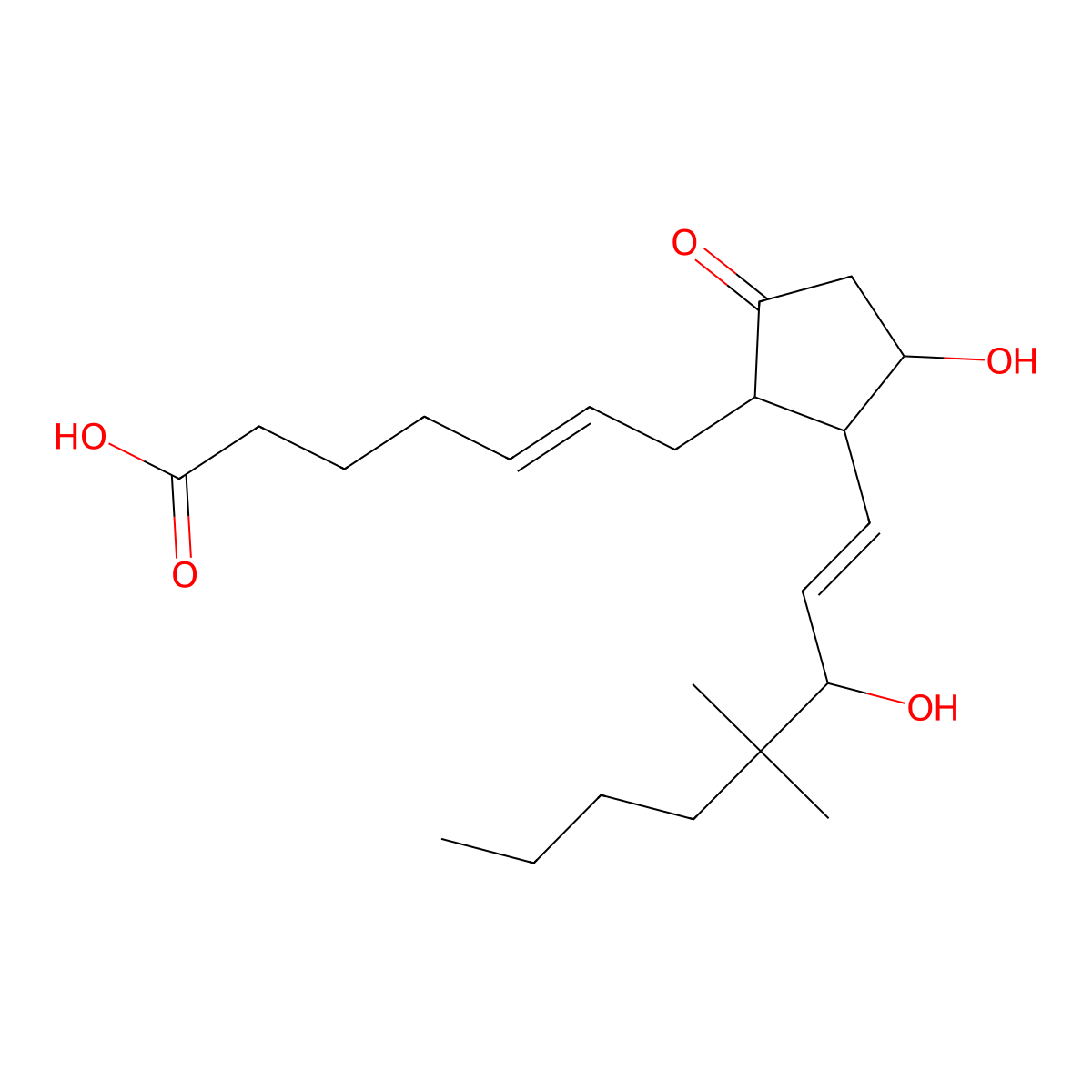 16,16-Dimethyl-pge2 molecular structure, CAS 39746-25-3